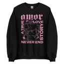 Amor Unisex Crew Neck Sweatshirt