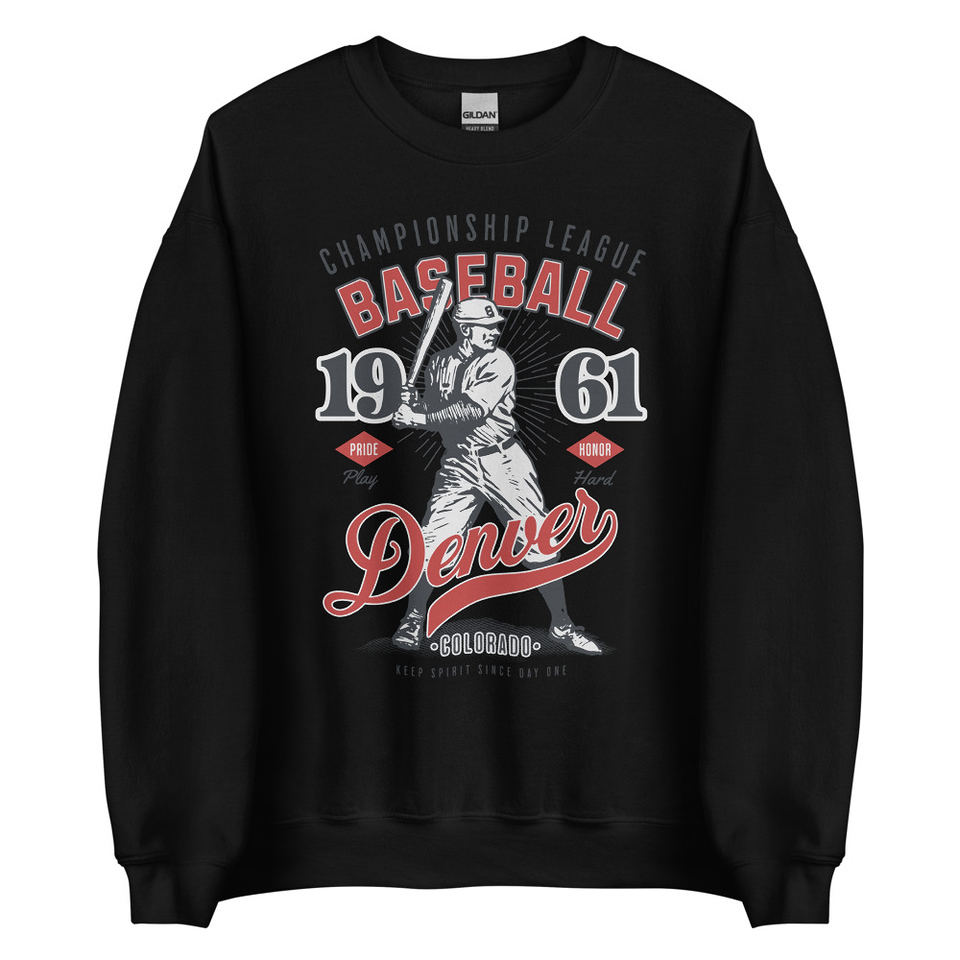 Baseball Championship League - University Sports Team Unisex Crew Neck Sweatshirt