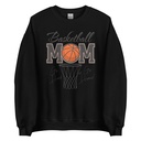 Basketball Mom - Mother's Day Unisex Crew Neck Sweatshirt