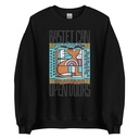 Bastet can Open Doors Unisex Crew Neck Sweatshirt