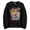 Bells Beach Australia Sunset Surfing Unisex Crew Neck Sweatshirt