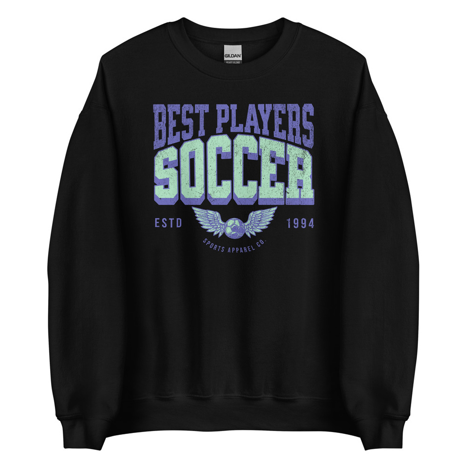 Best Players Soccer Unisex Crew Neck Sweatshirt