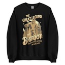 Bigfoot Legend  - Appalachian Forest Unisex Crew Neck Sweatshirt