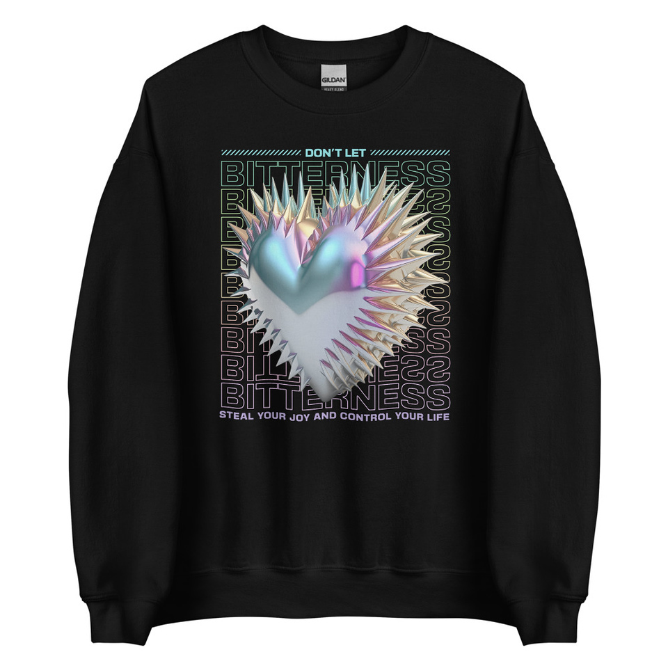 Bitterness Unisex Crew Neck Sweatshirt