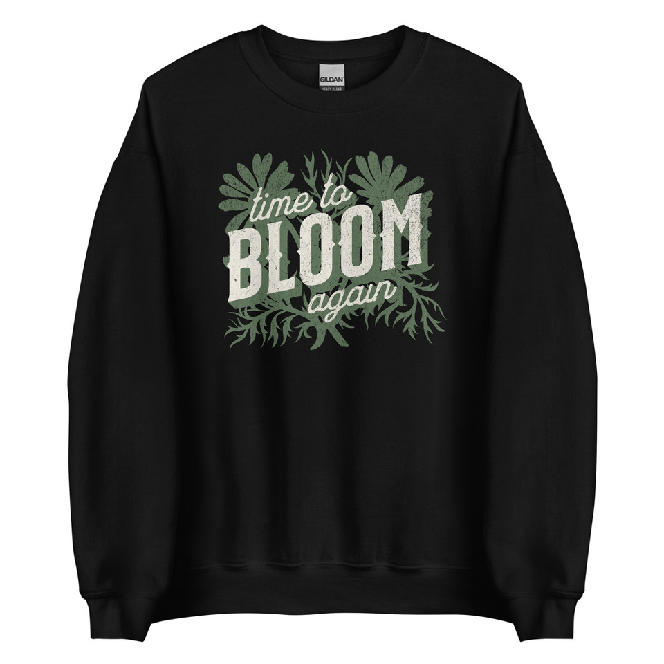 Bloom Again Unisex Crew Neck Sweatshirt