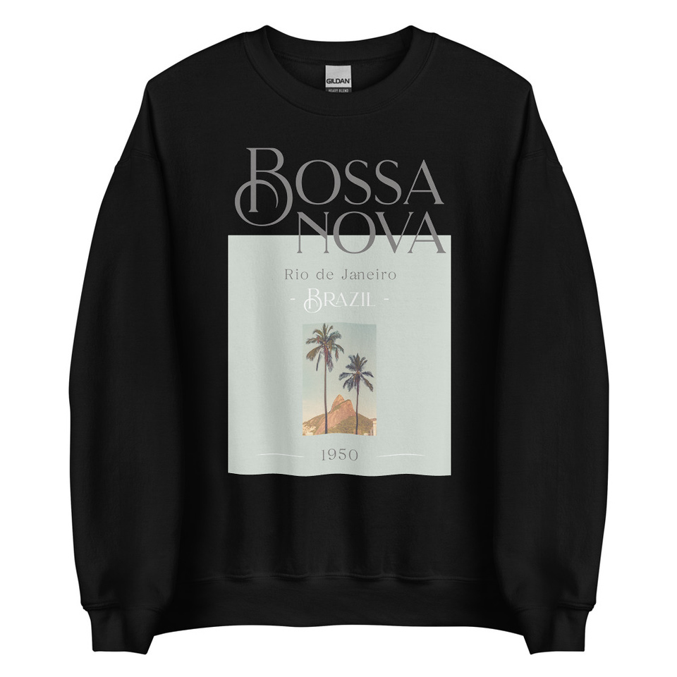 Bossa Nova Unisex Crew Neck Sweatshirt