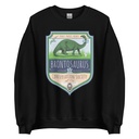 Brontosaurus Conservation Society Unisex Crew Neck Sweatshirt