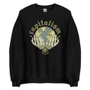 Capitalism - Earth Unisex Crew Neck Sweatshirt