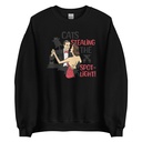 Cats Stealing the Spotlight Unisex Crew Neck Sweatshirt