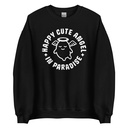 Cute Angel - Wings Unisex Crew Neck Sweatshirt