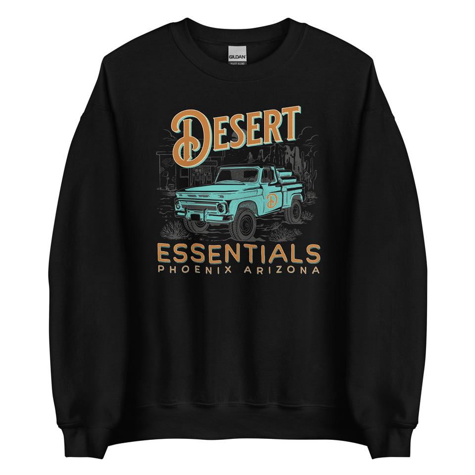 desert Unisex Crew Neck Sweatshirt
