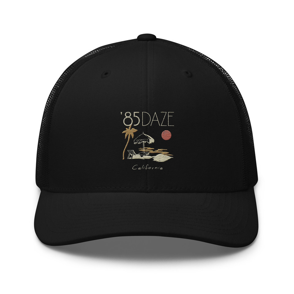 '85 Daze California Retro Trucker Hat