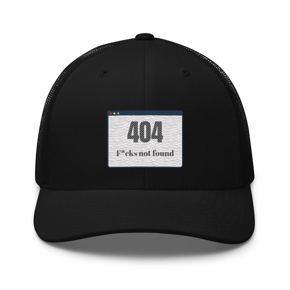 404 Retro Trucker Hat