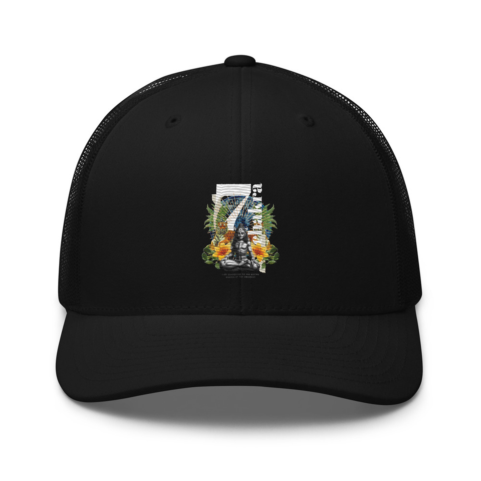 7 Chakra Retro Trucker Hat