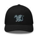 A Dragon Rises - Typographic Lettering Retro Trucker Hat