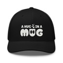A Hug in a Mug - Funny Cartoon Retro Trucker Hat