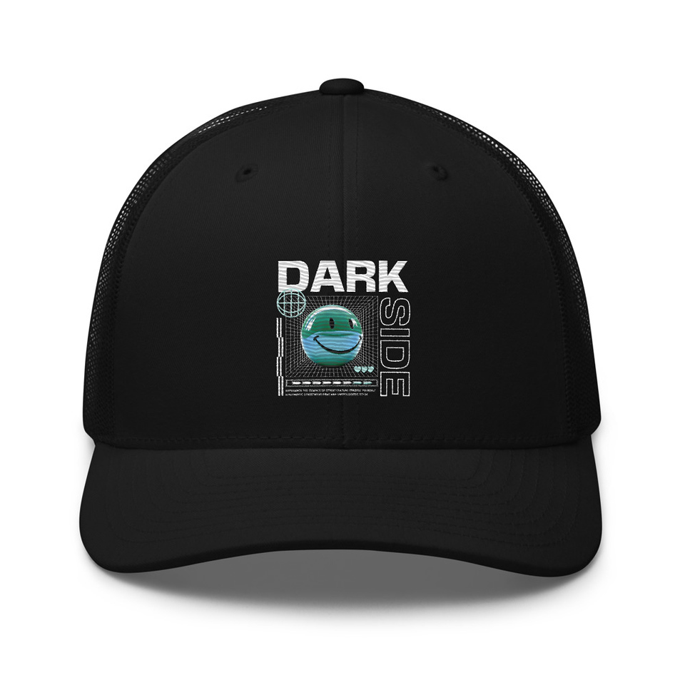 Abstract Y2K Retro Trucker Hat