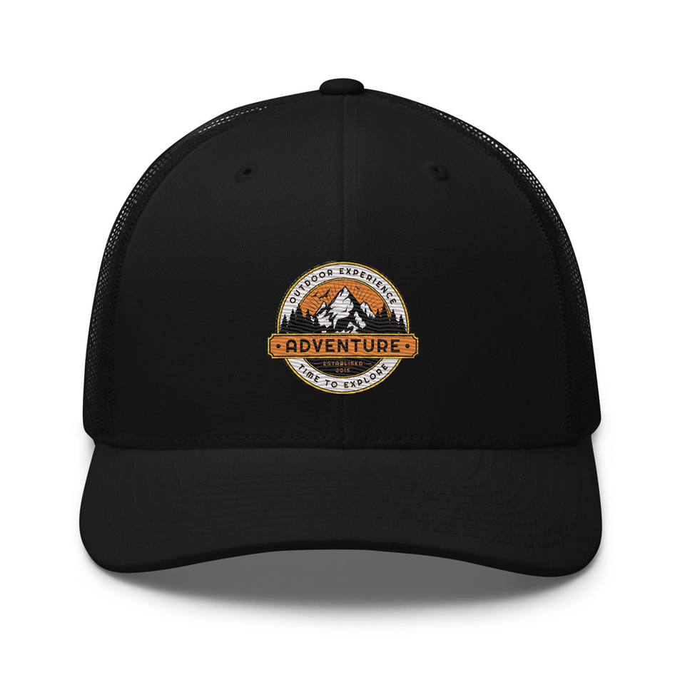 Adventure - Outdoor Mountain Retro Trucker Hat