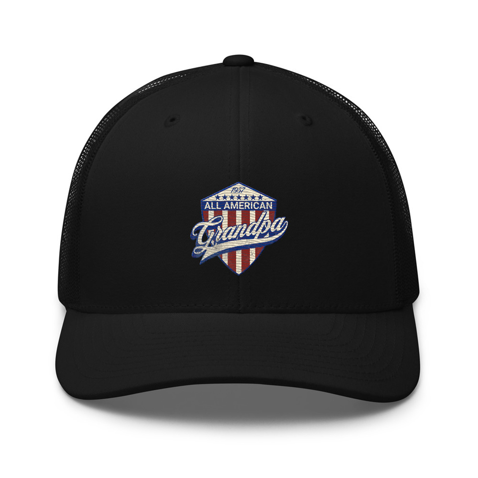 all american grandpa Retro Trucker Hat