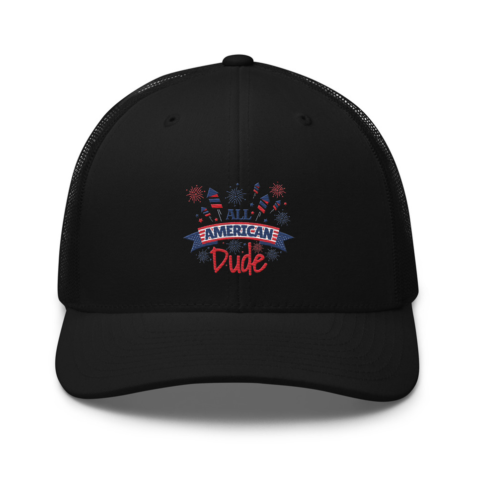 All American Retro Trucker Hat