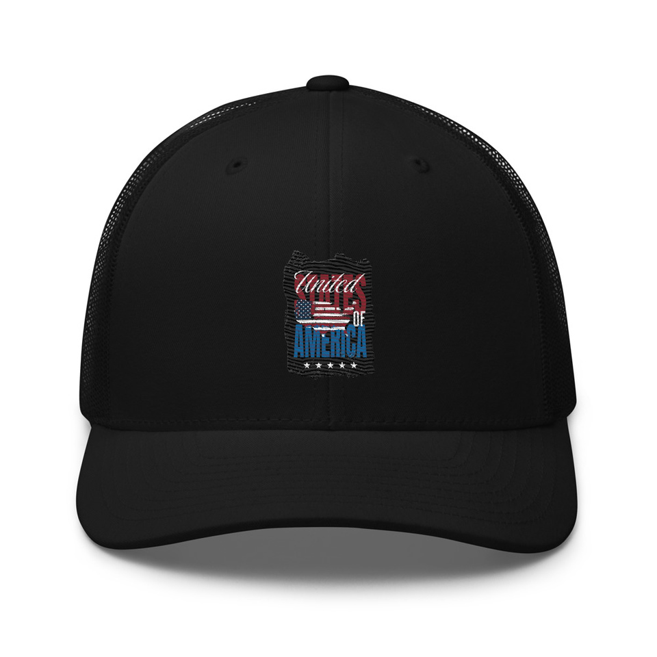 America (3) Retro Trucker Hat