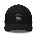America - Land Of The Free Retro Trucker Hat