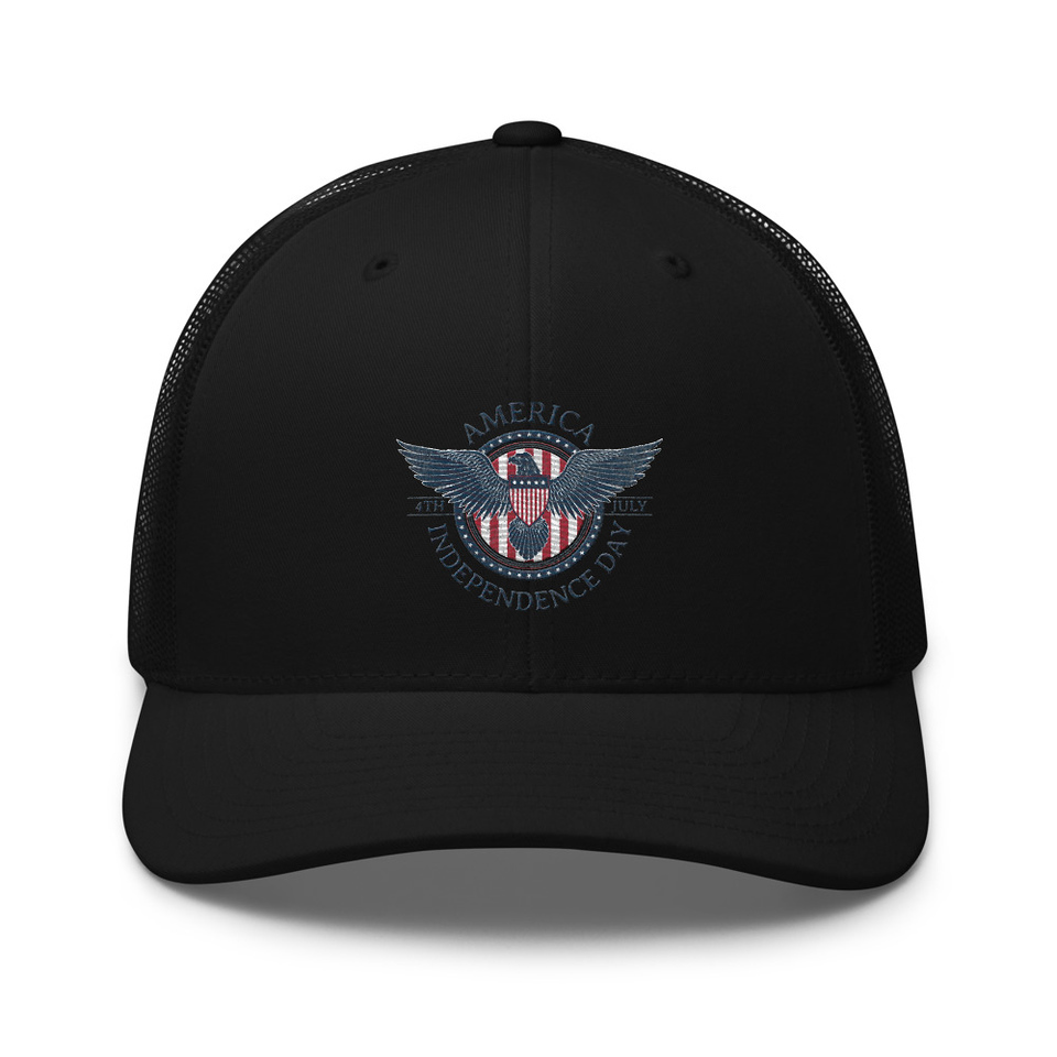 American Eagle Badge Retro Trucker Hat