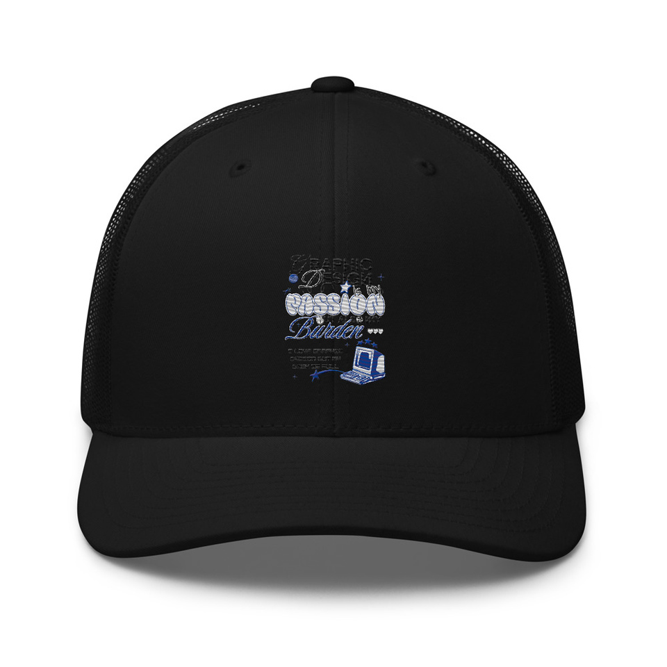 Anti-design  Retro Trucker Hat