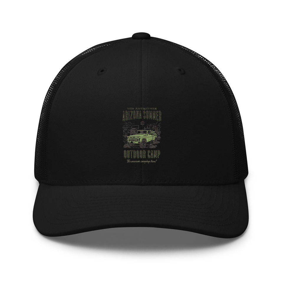 Arizona Outdoor Camp - Classic Truck Retro Trucker Hat