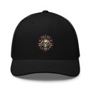 Belzebeast Pentagram - Halloween Skull with Snake Retro Trucker Hat