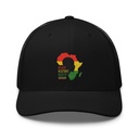 Black History Month - African Continent Retro Trucker Hat