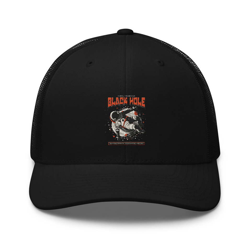 Black Hole Retro Trucker Hat