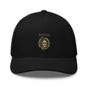 Black Raven Tattoo - Skull & Thorns Retro Trucker Hat