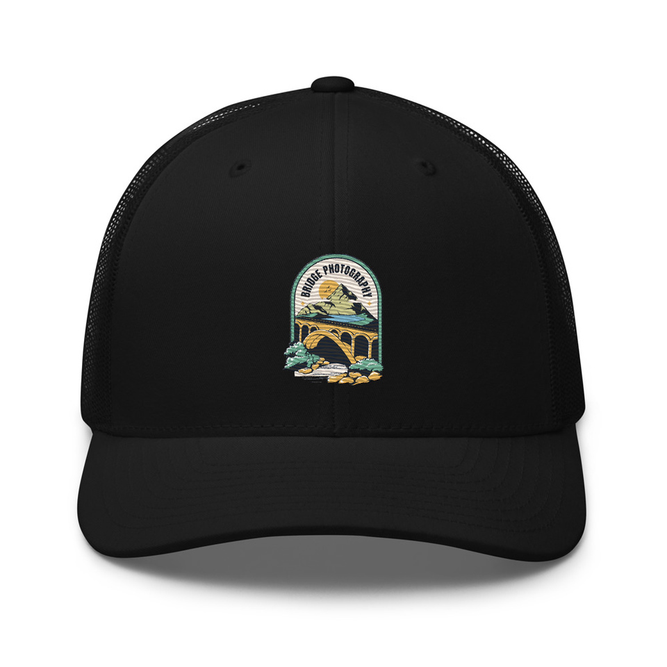 Bridge Photography - Scenic Retro Trucker Hat