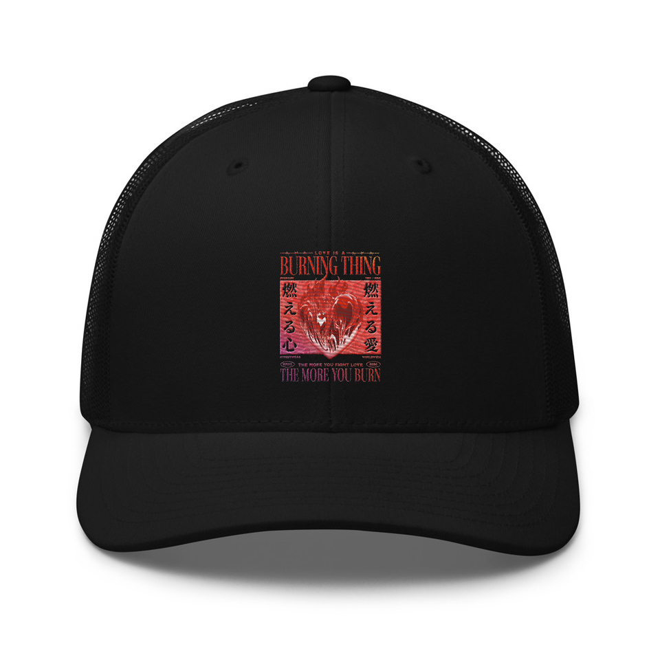 Burning Thing Retro Trucker Hat