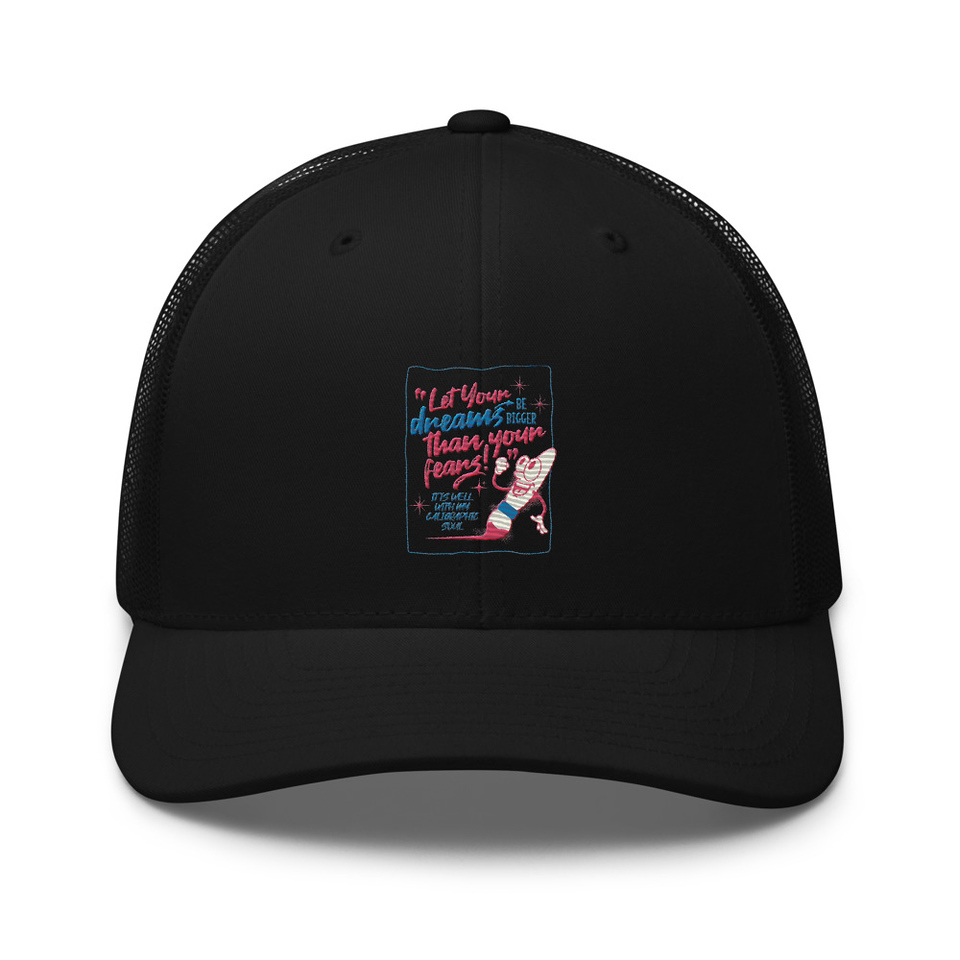 Calligraphic Soul Retro Trucker Hat