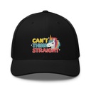 Can't Think Straight (2) Retro Trucker Hat