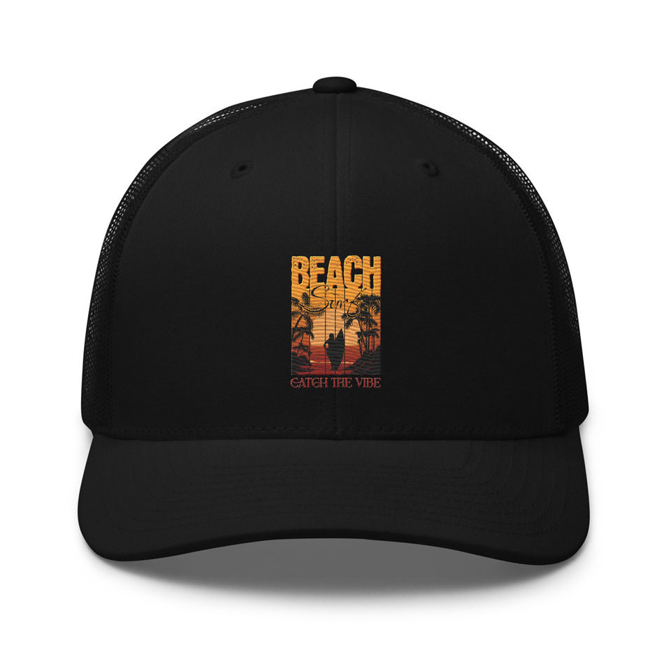 Catch the Vibe Retro Trucker Hat