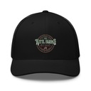 Christmas Tree Farm - Vintage Holiday Badge Retro Trucker Hat