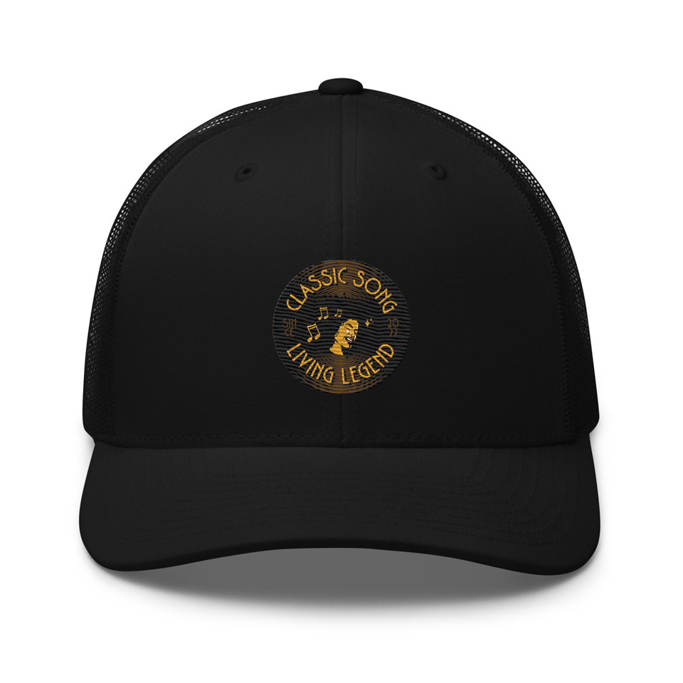 Classic Song - Music Record Retro Trucker Hat