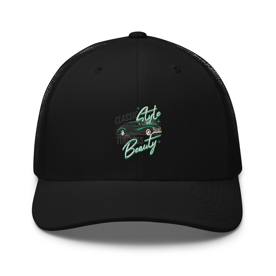 Classic Style Timeless Beauty Retro Trucker Hat