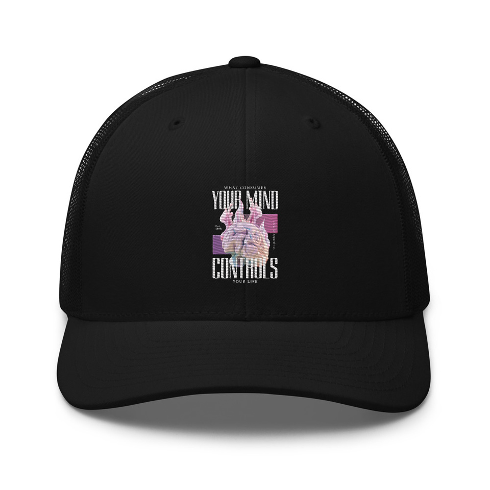Control your Mind Retro Trucker Hat