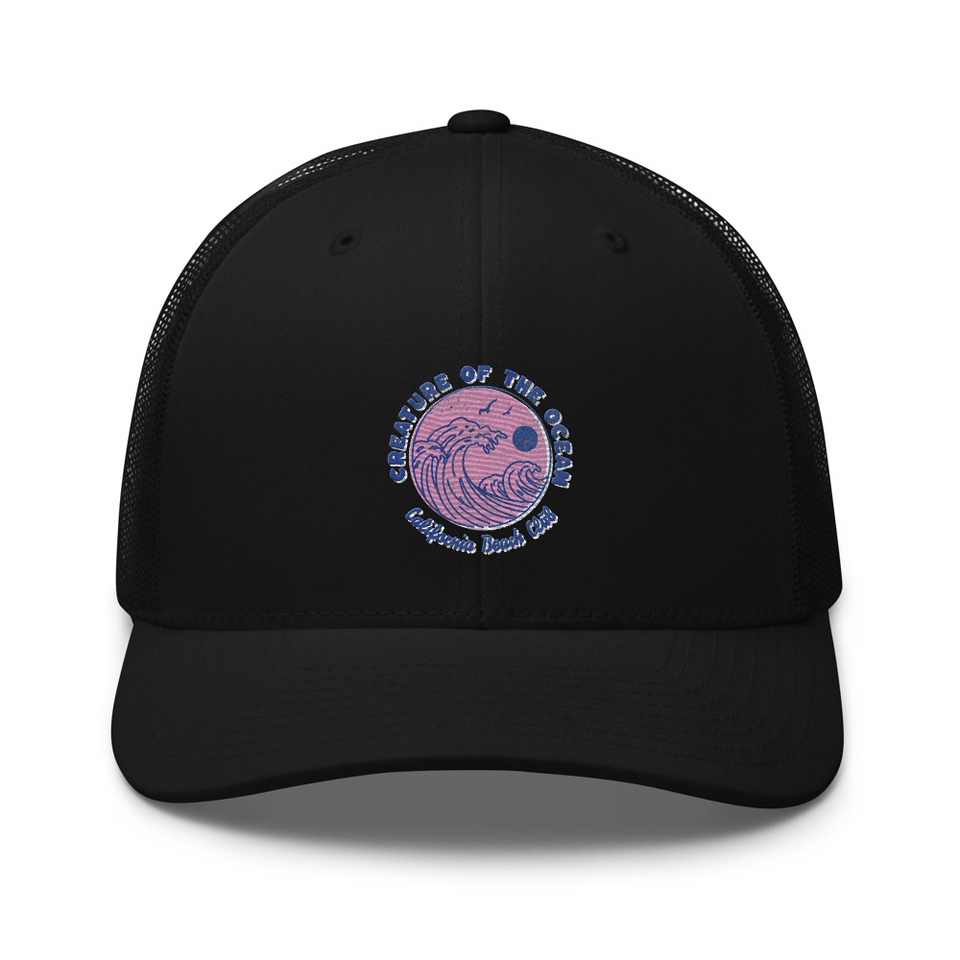 Creature of the Ocean Retro Trucker Hat