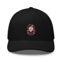 Customs Garage - Flaming Skull Retro Trucker Hat