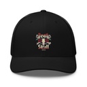 Death Skull - Flower Retro Trucker Hat