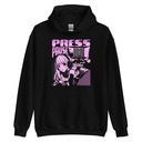 'Press Pause' Anime Gaming Unisex Heavy Blend Hoodie