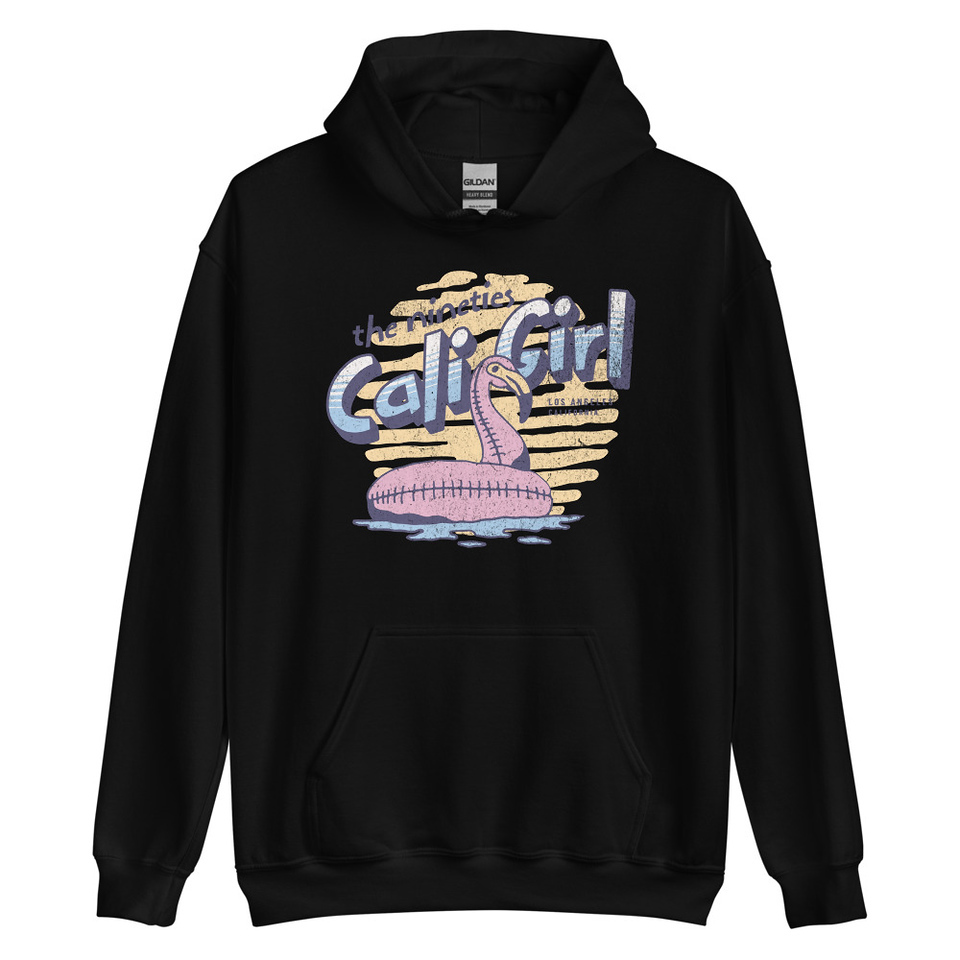 90's Cali Girl Unisex Heavy Blend Hoodie