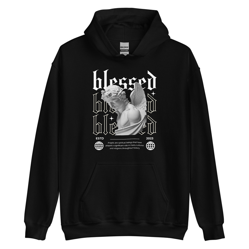 Angel Unisex Heavy Blend Hoodie