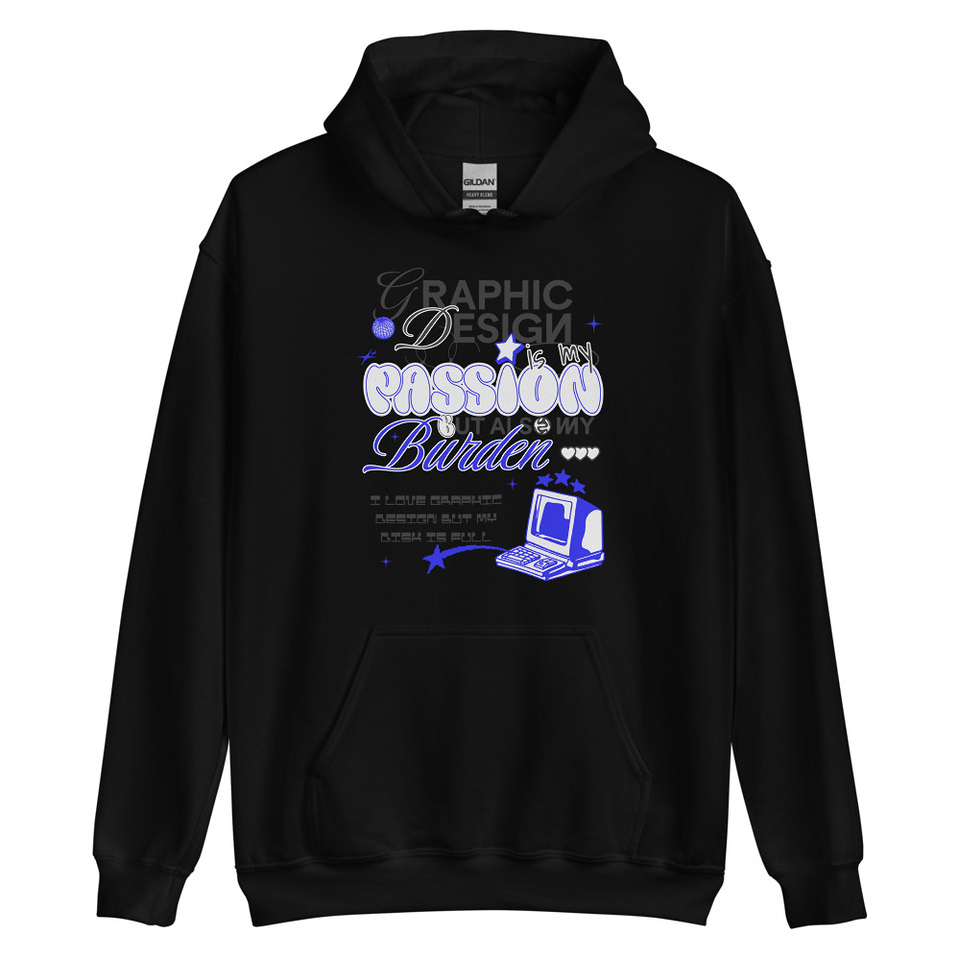 Anti-design  Unisex Heavy Blend Hoodie