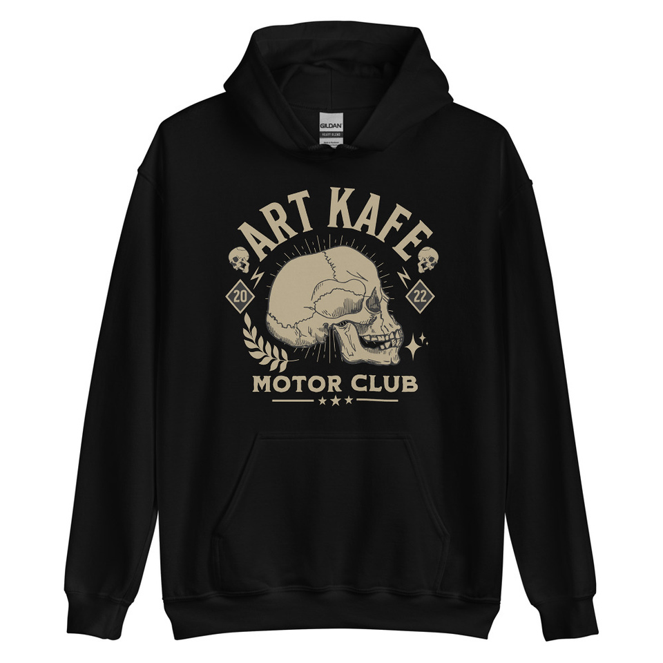 Art Kafe Motor Club Unisex Heavy Blend Hoodie